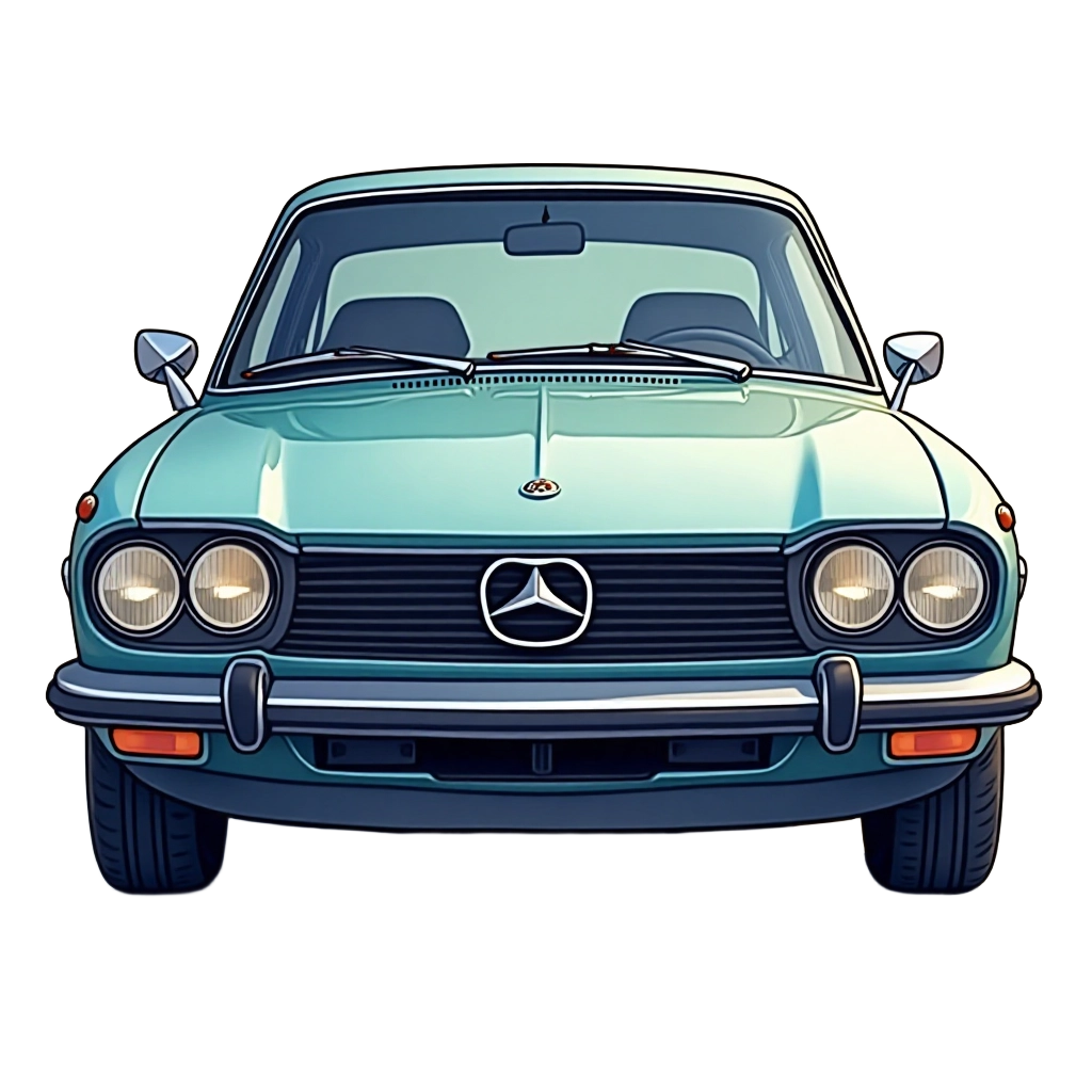 Classic Mercedes-Benz Coupe